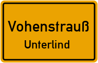 Straßenverzeichnis Vohenstrauß Unterlind