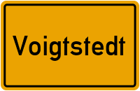 City Sign Voigtstedt