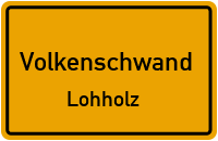Straßenverzeichnis Volkenschwand Lohholz