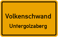 Straßenverzeichnis Volkenschwand Untergolzaberg