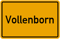 City Sign Vollenborn