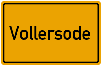 City Sign Vollersode