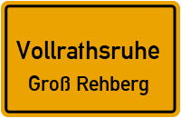 Rehberger Weg in 17194 Vollrathsruhe (Groß Rehberg)