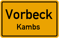 Alte Dorfstraße in VorbeckKambs