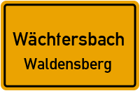 Straßen in Wächtersbach Waldensberg
