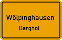 Bergholer Straße in WölpinghausenBerghol