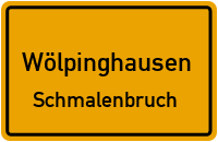 Holzstraße in WölpinghausenSchmalenbruch
