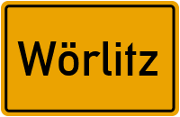 City Sign Wörlitz