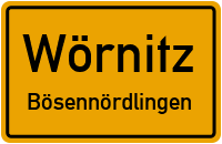 Morrieder Straße in WörnitzBösennördlingen