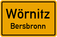 Amselweg in WörnitzBersbronn