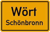 Straßenverzeichnis Wört Schönbronn