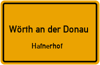 Hafnerhof in 93086 Wörth an der Donau (Hafnerhof)