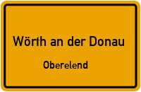Oberelend in 93086 Wörth an der Donau (Oberelend)