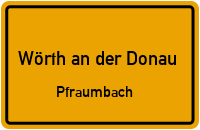 Pfraumbach in Wörth an der DonauPfraumbach