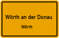 Taxisstraße in 93086 Wörth an der Donau (Wörth)