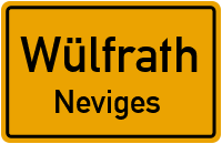 Dillenberger Weg in WülfrathNeviges