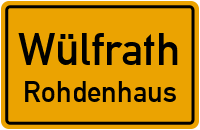 Kapellenweg in WülfrathRohdenhaus