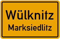 Kanalweg in WülknitzMarksiedlitz