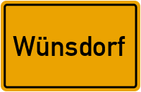 Wünsdorf in Brandenburg