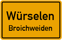 Eschweilerstraße in 52146 Würselen (Broichweiden)