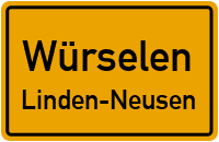 Händelstraße in WürselenLinden-Neusen