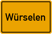 City Sign Würselen