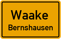 Burgstraße in WaakeBernshausen