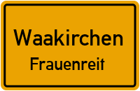 Straßenverzeichnis Waakirchen Frauenreit