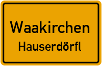 Riederner Weg in WaakirchenHauserdörfl
