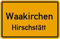 Straßenverzeichnis Waakirchen Hirschstätt