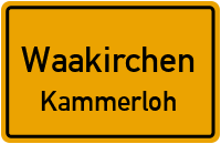 Straßenverzeichnis Waakirchen Kammerloh
