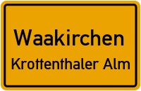Straßenverzeichnis Waakirchen Krottenthaler Alm