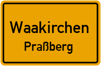 Straßen in Waakirchen Praßberg