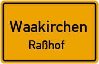 Straßen in Waakirchen Raßhof