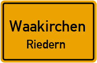 Dürnbacher Straße in WaakirchenRiedern