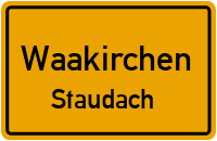 Straßen in Waakirchen Staudach