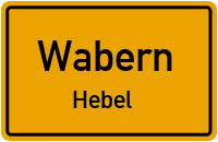 Eckernweg in 34590 Wabern (Hebel)