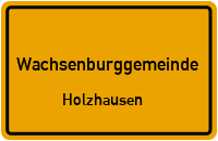 Straße der Einheit in WachsenburggemeindeHolzhausen