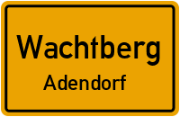 Akazienweg in WachtbergAdendorf