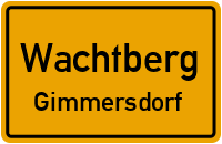 Pappelweg in WachtbergGimmersdorf