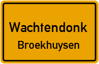 Broekhuysenweg in WachtendonkBroekhuysen