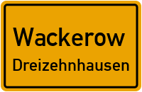 Köhlerweg in WackerowDreizehnhausen