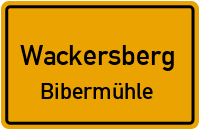 Bibermühle in WackersbergBibermühle