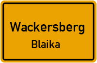Blaika in WackersbergBlaika