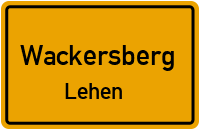 Lehen in WackersbergLehen
