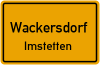 Straßenverzeichnis Wackersdorf Imstetten