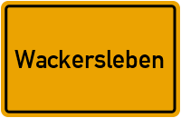 Wackersleben in Sachsen-Anhalt