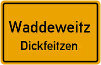 Straßenverzeichnis Waddeweitz Dickfeitzen