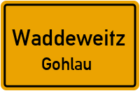 Straßenverzeichnis Waddeweitz Gohlau