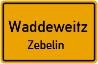 Straßenverzeichnis Waddeweitz Zebelin